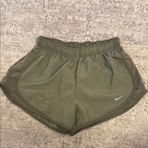 Nike Green Athletic Shorts